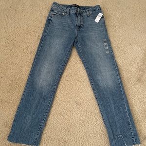 Slim denim boyfriend jeans